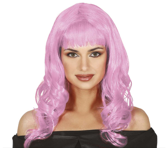 Růžová paruka