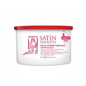 Satin Smooth Depilační vosk s výtažkem z třešní a vitamínem E (Wild Cherry Hard Wax) 400 ml woman