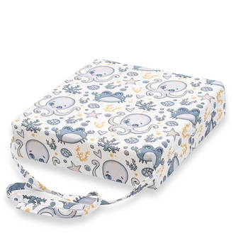 Podsedák pro děti New Baby BASIC chobotnice blue Podsedák pro děti New Baby BASIC chobotnice blue