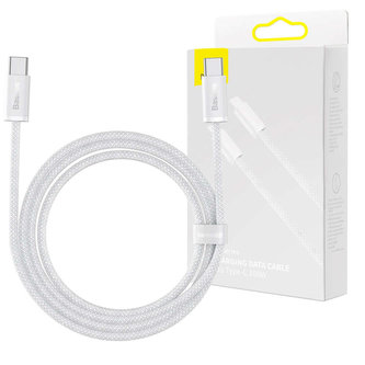 1m kabel Baseus Dynamic USB-C na USB-C 100W 480 Mb/s bílý 1m kabel Baseus Dynamic USB-C na USB-C 100W 480 Mb/s bílý