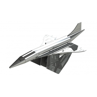 Metal Time Luxusní ocelová stavebnice letadlo Supersonic legend