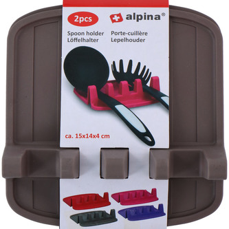 Alpina - Držák na lžíce / příbory 2 pcs (černý)
