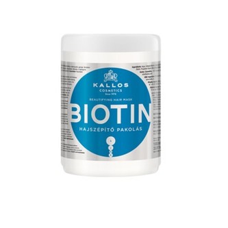 Kallos Maska na vlasy s biotinem (Biotin Beautifying Hair Mask) Maska na vlasy s biotinem (Biotin Beautifying Hair Mask) - Objem 1000 ml woman