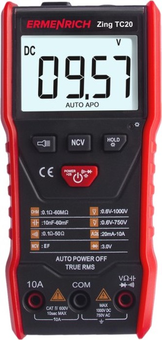 Multimetr Ermenrich Zing TC20