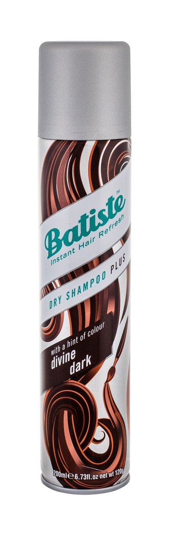 Batiste Suchý šampon pro tmavé vlasy (Dry Shampoo Plus Divine Dark) Suchý šampon pro tmavé vlasy (Dry Shampoo Plus Divine Dark) - Objem 200 ml woman
