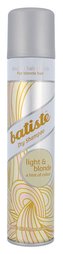 Batiste Suchý šampon pro blond vlasy (Dry Shampoo Plus Brilliant Blonde) Suchý šampon pro blond vlasy (Dry Shampoo Plus Brilliant Blonde) - Objem 200 ml woman
