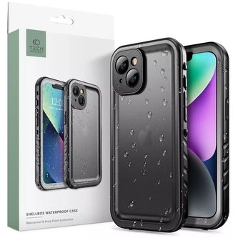 Vodotěsné pouzdro ShellBox IP68 pro Apple iPhone 14 Black