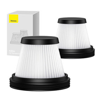 Baseus A3lite Filtry do vysavače do auta 2 ks (černé)
