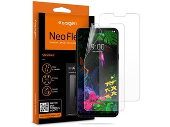 2x Folia ochronna Sigen Neo Flex HD do LG G8 ThinQ Case Friendly