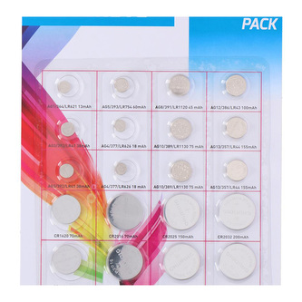 Grundig - sada alkalických plochých baterií AG / CR 24 ks.