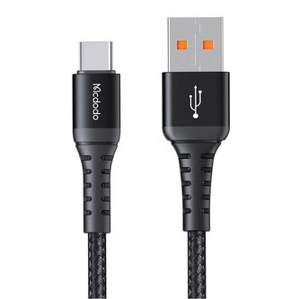 Cable USB-C  Mcdodo CA-2270, 0.2m (black) Cable USB-C  Mcdodo CA-2270, 0.2m (black)