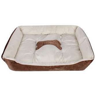 Comfy pelíšek pro psa hnědá rozměr L