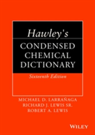 Hawley's Condensed Chemical Dictionary