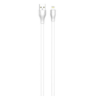 Kabel USB na Micro USB LDNIO LS551, 2,1 A, 1 m (bílý)