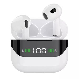 Sluchátka do uší Dudao U15 TWS s indikátorem stavu nabití bílý (U15)