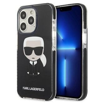 Karl Lagerfeld Fullbody Ikonik  - pouzdro pro iPhone 13 Pro Max (černé)