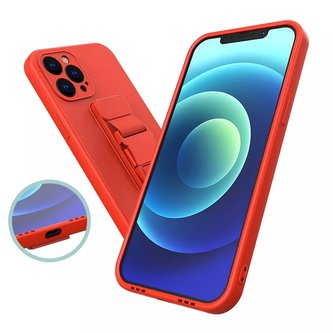 Pouzdro na lano gelové pouzdro s řetízkem na šňůrku taška na šňůrku na iPhone 12 Pro Max žlutá