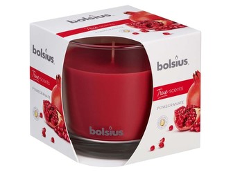 Bolsius Aromatic 2.0 Sklo 95x95mm Pomegranate, vonná svíčka