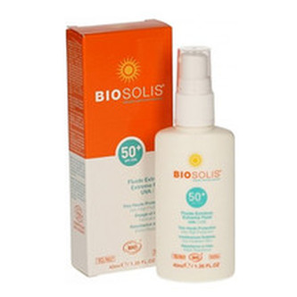 Biosolis Voděodolný sprej na opalování SPF 50 (Extreme Fluid) 40 ml unisex
