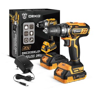 Akumulátorová vrtačka Deko Tools DKCD20XL01-H10S2 20V