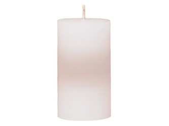 Emocio Rustic válec 50x80 bílá svíčka