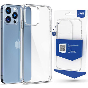 Silikonové ochranné pouzdro pro Apple iPhone 14 Pro Max 3mk Clear Case TPU
