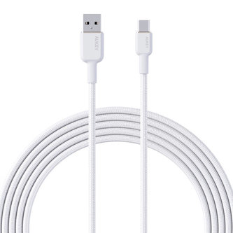 Cable Aukey CB-NAC1 USB-A to USB-C 1m (white)