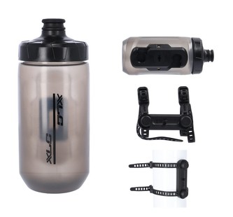 láhev XLC WB-K07 450ml kouřová + držák