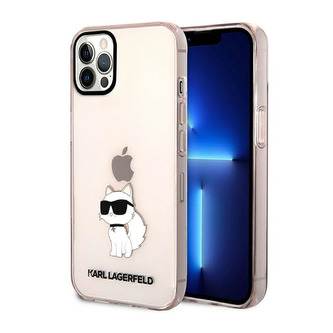 Karl Lagerfeld IML NFT Choupette - pouzdro pro iPhone 12 / iPhone 12 Pro (růžové) Karl Lagerfeld IML NFT Choupette - pouzdro pro iPhone 12 / iPhone 12 Pro (růžové)