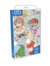 DIAMOND DOTZ Sada 12 přání