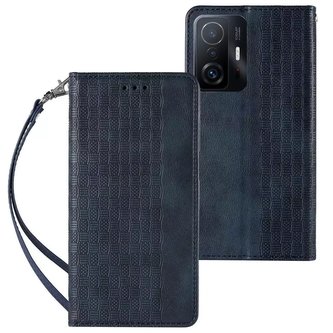 Magnet Strap Case Case pro Samsung Galaxy A52 5G Pouch Wallet Mini Lanyard Pendant Blue