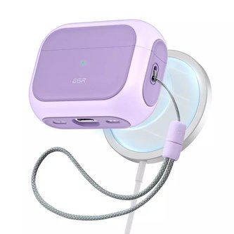 Etui ESR Orbit Halolock Magsafe Apple Airpods Pro 1/2 levandule