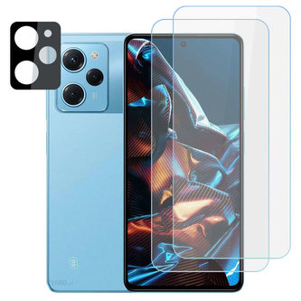 2x Tempered Glass Supreme Set Lens Glass pro Xiaomi Poco X5 Pro 5G Clear