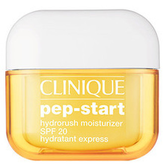Clinique Intenzivně hydratační pleťový krém Pep-Start SPF 20 (Hydrorush Moisturizer) Intenzivně hydratační pleťový krém Pep-Start SPF 20 (Hydrorush Moisturizer) - Objem 50 ml woman