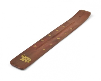 Stojan na vonné tyčinky lyže vzor Slon