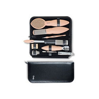 Credo Solingen Luxusní 10 dílná pedikúra v černém pouzdře Pedicure Set 1 woman