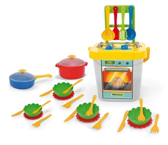 WADER 24140 Party World - Kuchnia z akcesoriami 31 el.