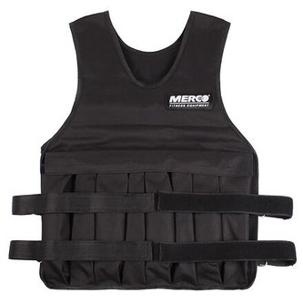 Hercules 15 kg zátěžová vesta barva černá