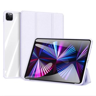 Dux Ducis Copa pouzdro pro iPad Pro 11'' 2020 / iPad Pro 11'' 2018 / iPad Pro 11'' 2021 chytrý kryt se stojánkem fialový