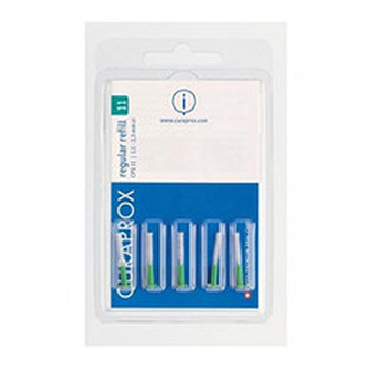 Curaprox Náhradní mezizubní kartáčky Regular 11 - 2,5 mm Zelené (Refill) 5ks unisex