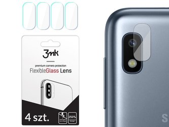 4x 3mk flexibilní sklo pro objektiv fotoaparátu pro Samsung Galaxy A10