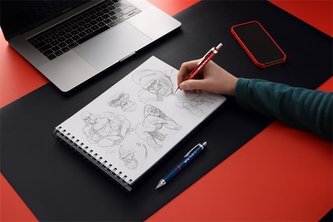 Mikrotužka Tikky Retro 0,5 mm, výběr barev modrá