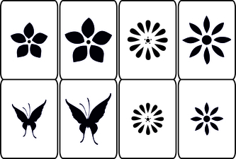 ARTEMISS Sada šablonek - 8 druhů - cena za 1 KS