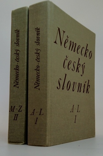 Německo-český slovník I. (A-L) + II. (M-Z) (komplet 2 svazků)
