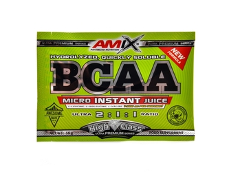 Amix - BCAA high class micro instant juice 10 g - zelené jablko