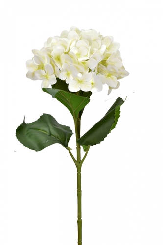 Umělá hortenzie bílá 68 cm