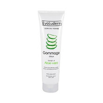 Evoluderm Pleťový peeling s výtažkem z aloe vera (Gentle Scrub) 150 ml woman