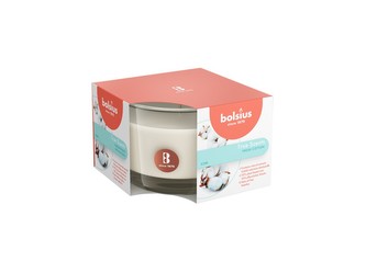Bolsius Aromatic 2.0 Sklo 90x63mm Fresh Cotton, vonná svíčka