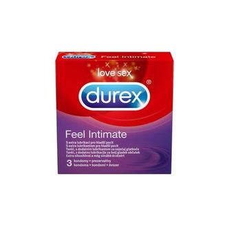 Durex Kondomy Feel Intimate Kondomy Feel Intimate - Varianta 12 ks man