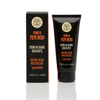 Erbario Toscano Hydratační krém na holení pro muže Černý pepř (Shaving Cream Moisturizing) 100 ml man